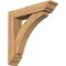 Ekena Millwork Thorton Traditional Smooth Bracket w/ Offset Brace, Western Red Cedar, 5 1/2"W x 24"D x 24"H BKT0604X24X24THR01SWR - alternate 1